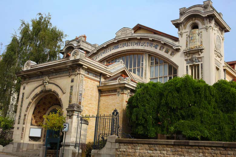 Piscina Saint-Georges, edificio art déco de Rennes