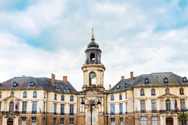 Rue du centre-ville de Rennes