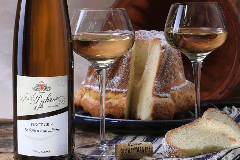 Wine from the Sylvie Fahrer et Fils winery