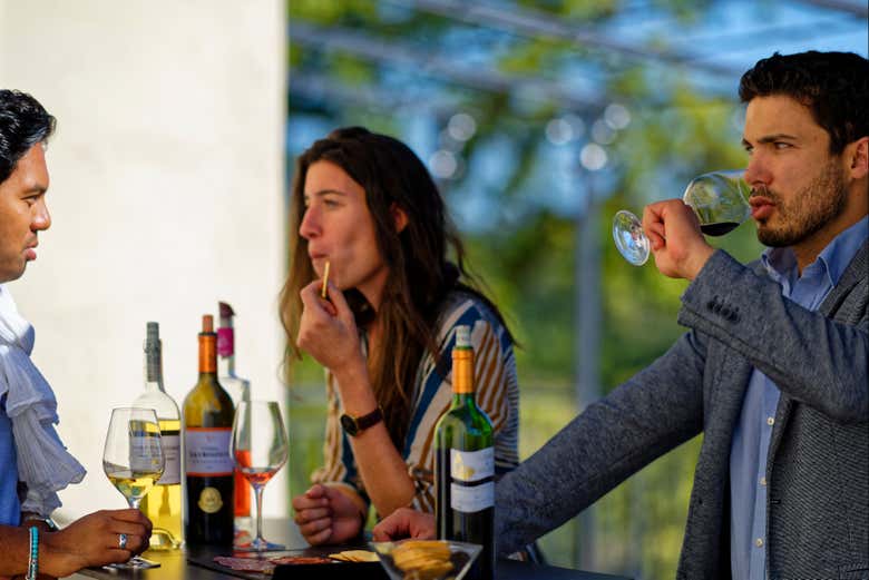 Degustando os vinhos Grand Cru