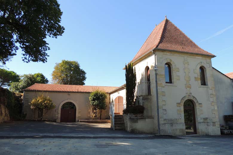 Tour Baladoz, na adega Château La Croizille
