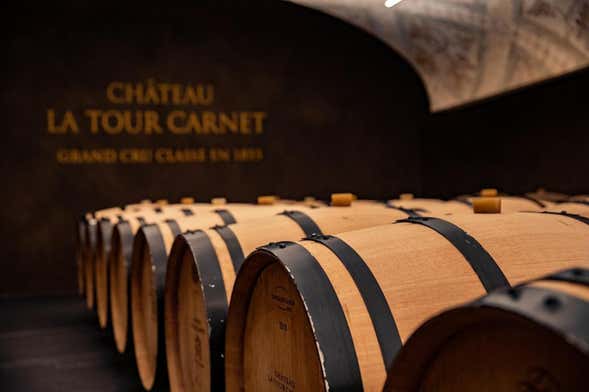 Visita al Château La Tour Carnet