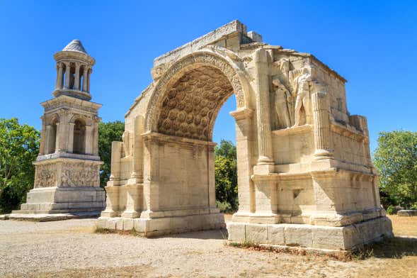 Entradas al yacimiento de Glanum