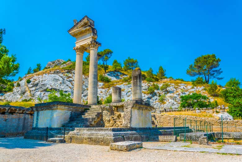 Site archéologique de Glanum.
