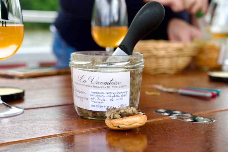 Vous pourrez déguster une délicieuse terrine