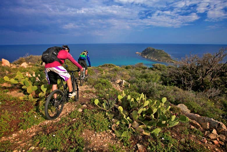 Pedaleando junto al golfo de Saint-Tropez