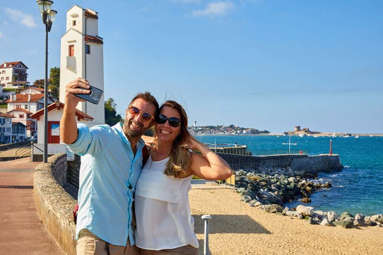 Durante il tour di Saint-Jean-de-Luz
