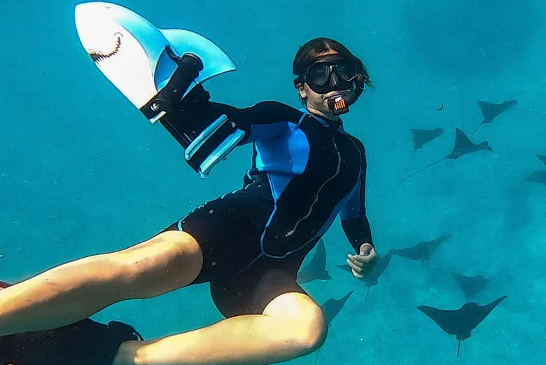 ¡Será una experiencia increíble en las aguas de Tahití!