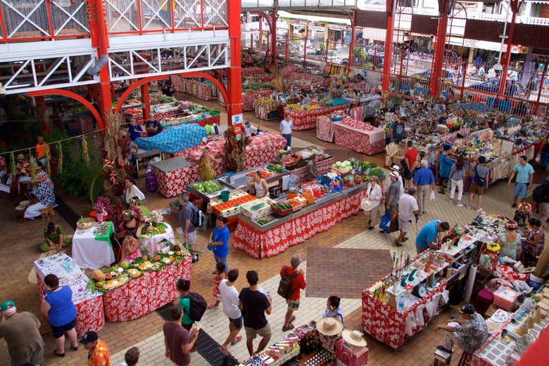 Il mercato di Papeete