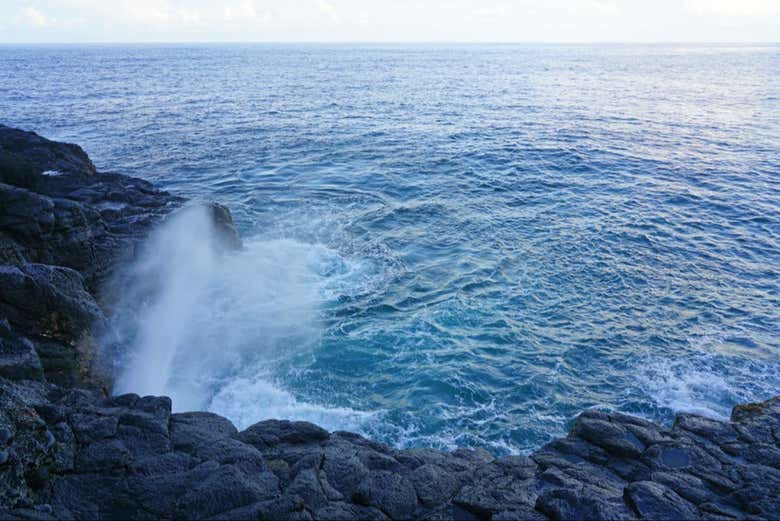 Head over to the Arahoho Blower’s Hole