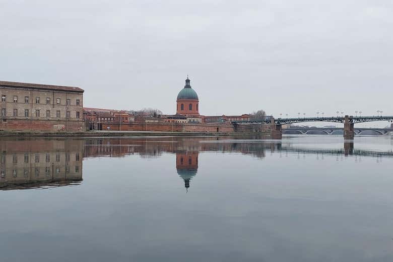 Rio Garona em Toulouse