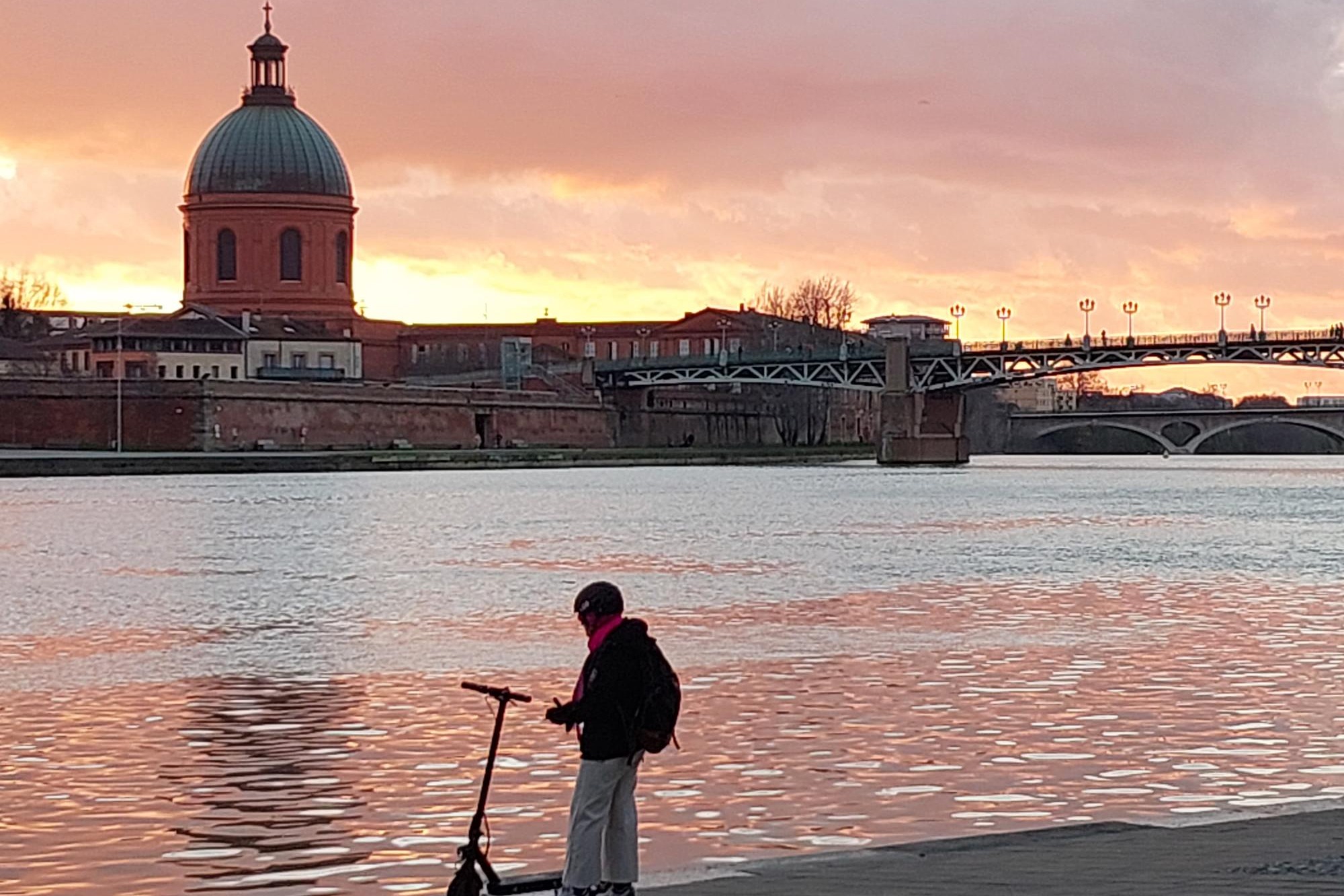 Sunset in Toulouse
