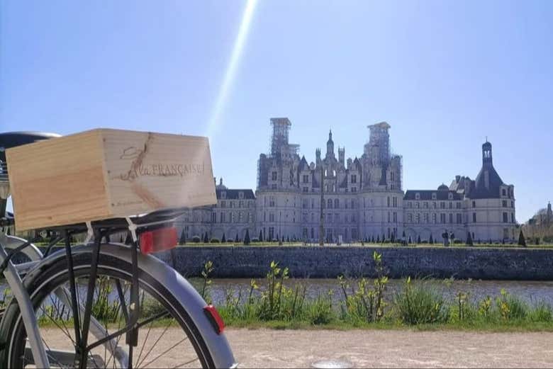 Iremos en bicicleta eléctrica hasta el castillo de Chambord