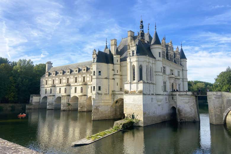 Ammirando il castello di Chenonceau