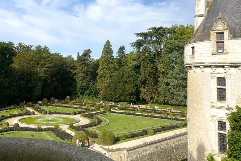 Château de Chenonceau garden