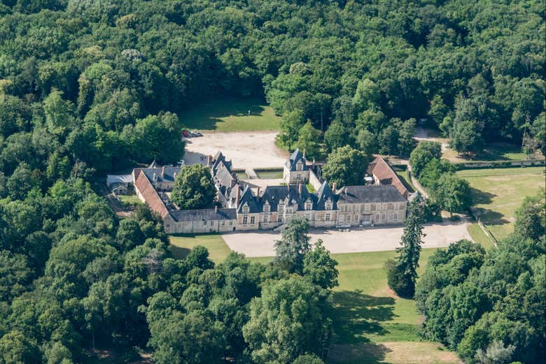 Paisajes del castillo de Villesavin