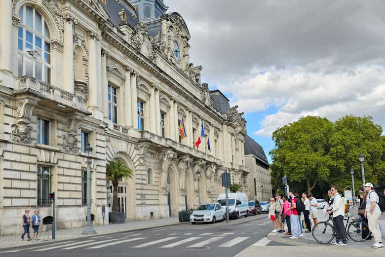 El imponente Hotel de Ville de Tours