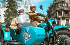 Tour de sidecar saindo de Trouville-sur-Mer