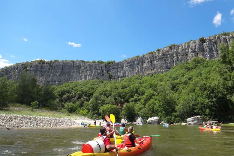 Landscape of Pont d'Arc
