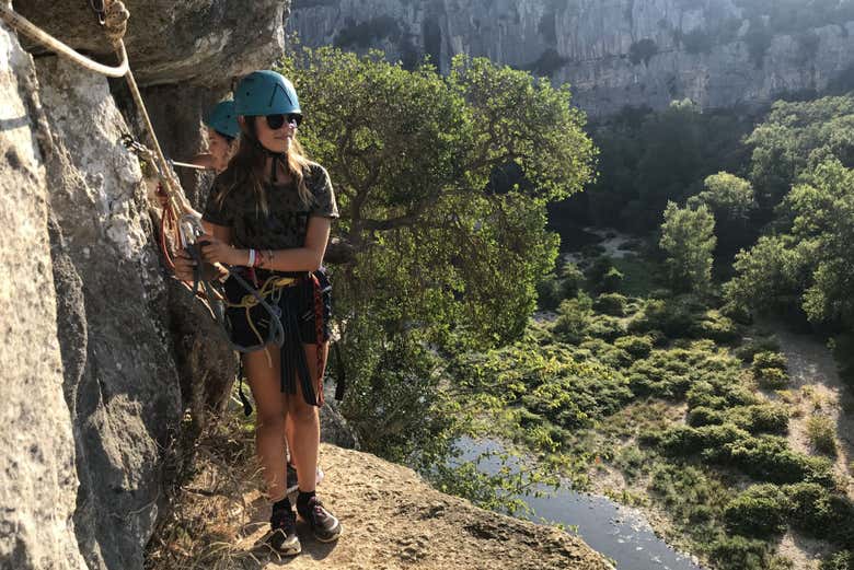 Enjoying the adventure