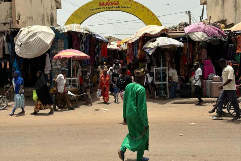 Vous visiterez l'Albert Market