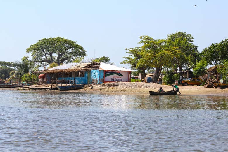 Paisajes del río Gambia