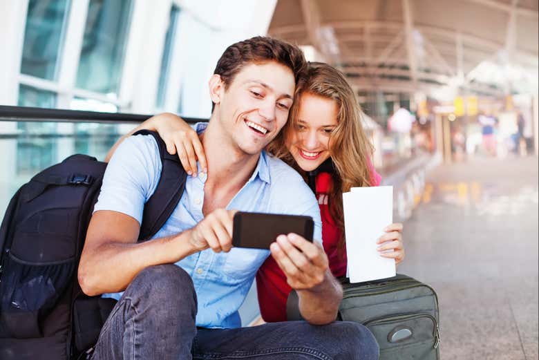 Connectez-vous depuis l'aéroport en Égypte
