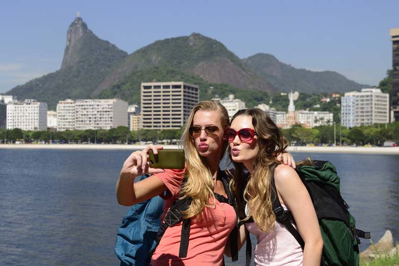 Post selfies from Rio de Janeiro