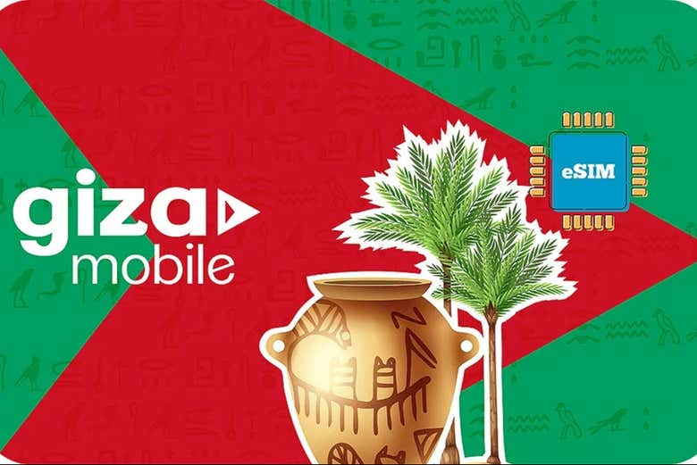 Carte eSIM Égypte