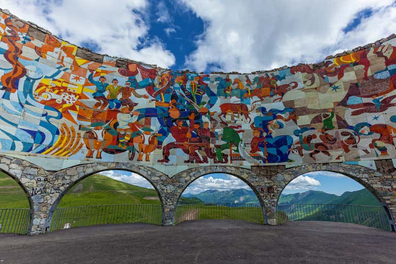 Monumento a la Amistad de los pueblos de Rusia y Georgia