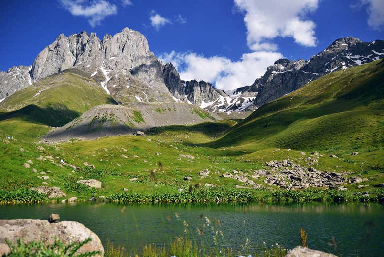 Disfrutando del paisaje