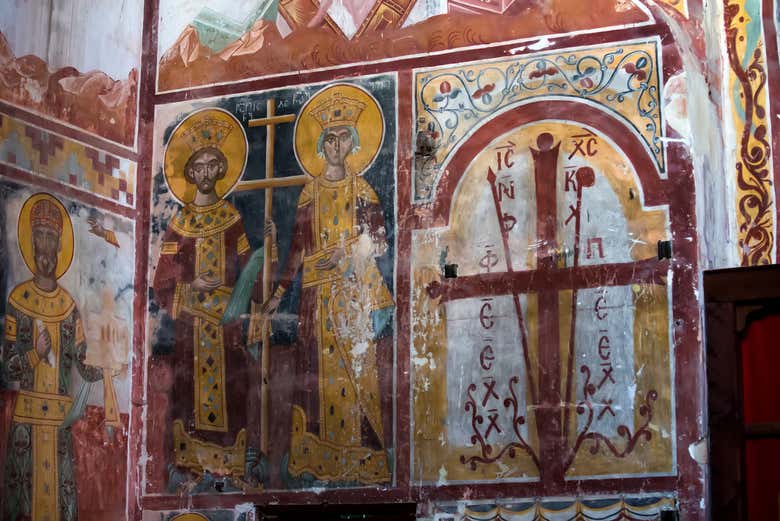 Affreschi del monastero di Gelati