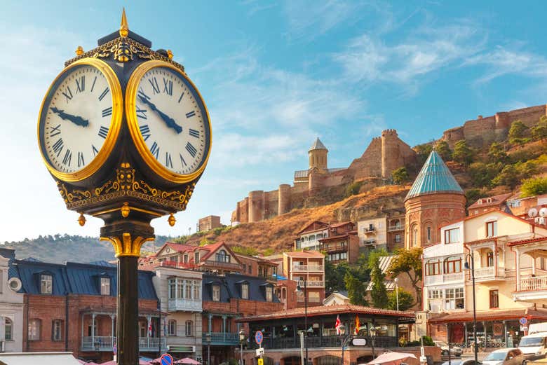 Il centro storico di Tbilisi