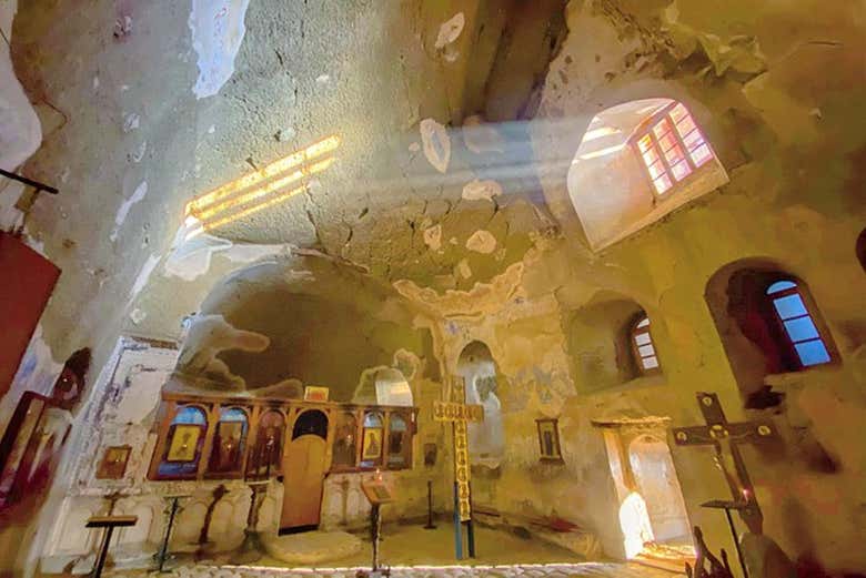 Intérieur d'une des églises