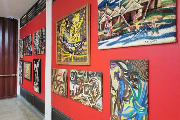 Admirando el arte africano