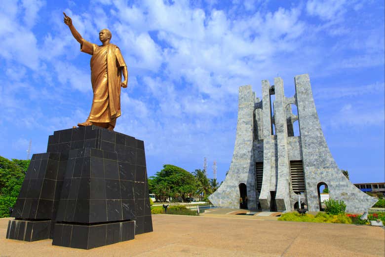Kwane Nkrumah Mausoleum in Accra