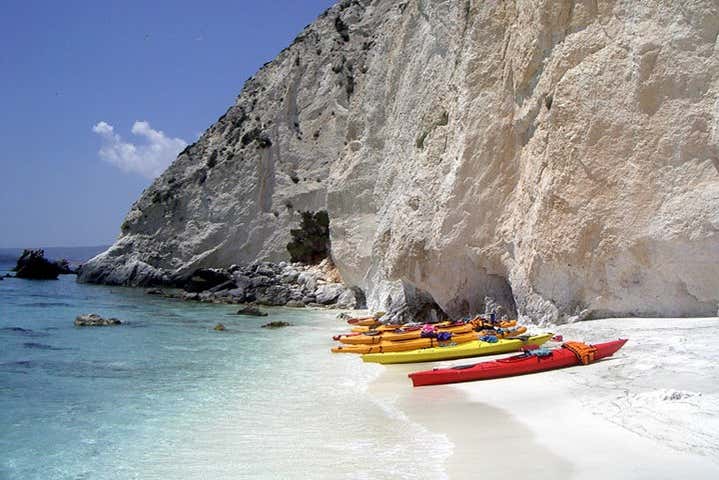 Sostando su una spiaggia