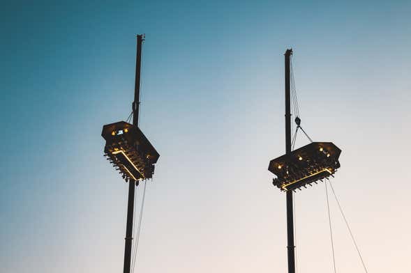 Dinner in the Sky in Athens