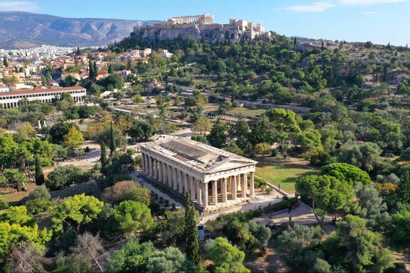 Billet pour l'Agora d'Athènes