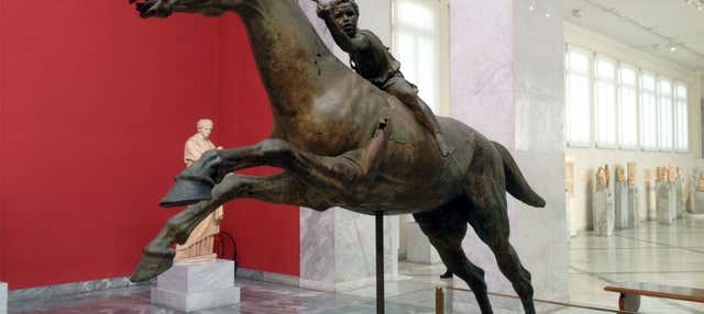 Entrada al Museo Arqueológico Nacional de Atenas con audioguía