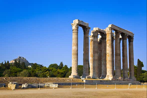 Billet pour le temple de Zeus olympien