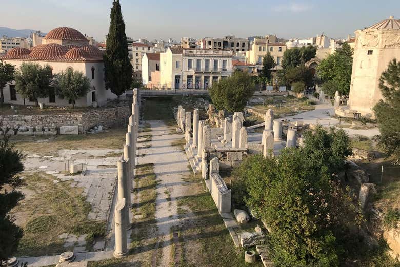 Vue sur l'Acropole