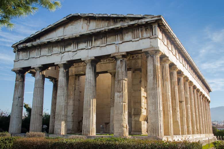 El Templo de Hefesto, uno de los mejores conservados