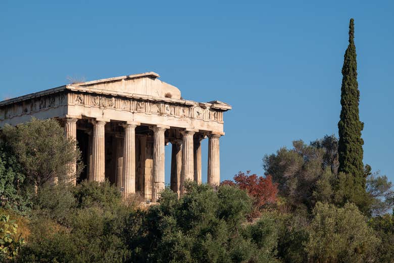 Find out all the activities that took place in the Agora