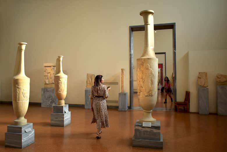 Una sala del  Museo Archeologico Nazionale di Atene