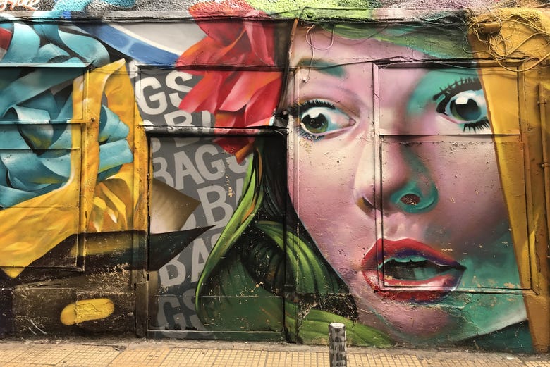 Street art di Atene
