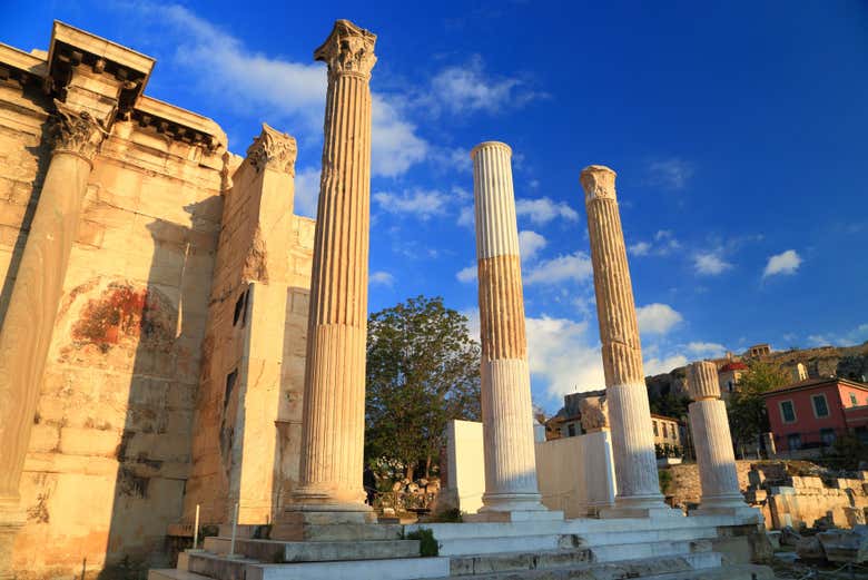 Columns of Hadrian's Library