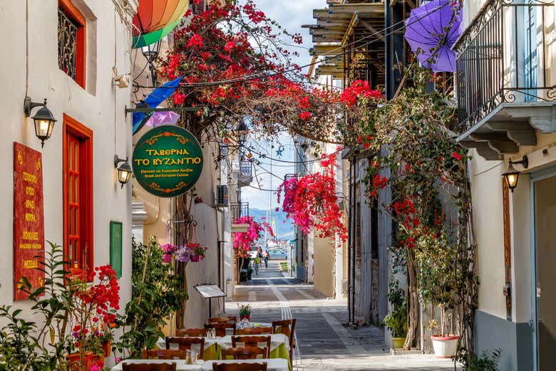Las coloridas calles de Nauplia