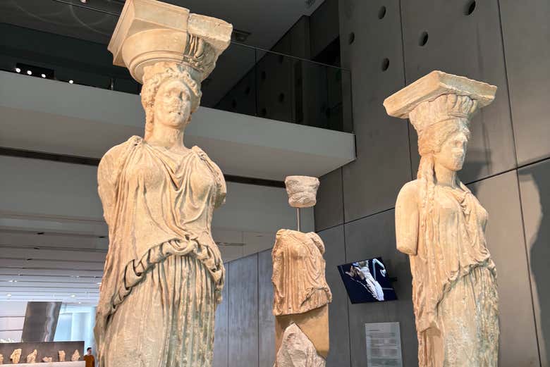 Las famosas Cariátides