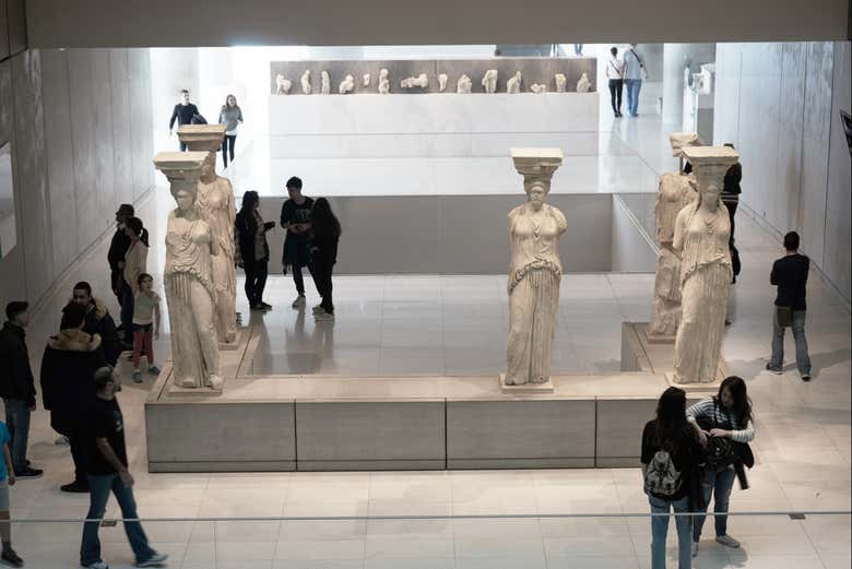 Karyiatids from the Acropolis